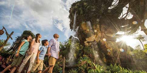 Four Big Parks, One World of Dreams! At Walt Disney World Resort you ll discover four enchanted Theme Parks a place of magic, a place of discovery, one of adventure and one of showbiz.