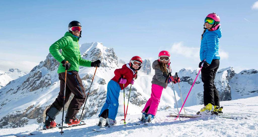 S P E C I A L LY F O R K I D S FASSAL ANDIA HOTEL S CHILDREN S SKI SCHOOL S A WORLD OF PL AYGROUNDS It s the brand that identifies the hotels for families in Val di Fassa.