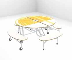 COLOUR OPTIONS Tables, Benches & Mini-benches Versa tables are manufactured as standard using Wilsonart laminates one of the largest ranges available today.