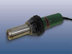 Nozzles can be used to adapt the Triac S to weld V guides and electrodes. Hot Air Gun Electron 110V/3000 W Cat. No.
