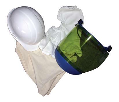 Hat and Hood Kit OEL s ARC Flash High Performance Shield and Hood Kit 10 cal/cm2 The AFW 040 - Hat and Hood Kit make your Personal Protective Equipment purchasing even easier.