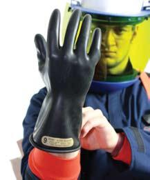 Rubber Insulating Glove Kits OEL s Rubber Insulating Glove Kits Class 00-2 Class 00 (500 Volts) 11 Length Black Rubber Glove Kits: IRG0011B8K 11 Length, 500 Max Use Voltage Size 8 Black; 10 Length,