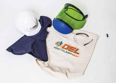 Hat and Hood Kit OEL s ARC Flash High Performance Shield and Hood Kit 12 cal/cm2 The AFW 040 - Hat and Hood Kit make your Personal Protective Equipment purchasing even easier.