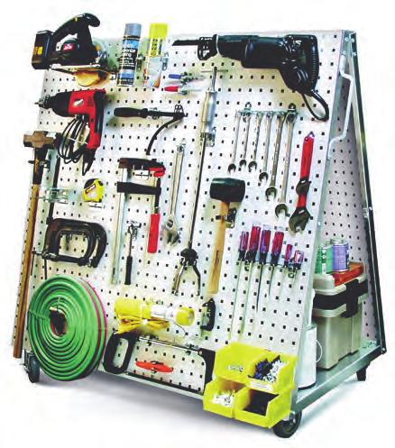 Mobile Tool Carts A flexible and secure storage solution that enhances maintenance operations, service performance, and aids in plant-wide