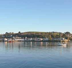 THE MARITIME Line Distance approx 5 miles Pen ryn to Falmouth via F lushing A riverside walk which starts in the ancient borough of Penryn, ending in the pretty village of Flushing before taking the