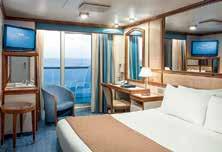 Available on Royal Princess and Majestic Princess OCEANVIEW The oceanview stateroom includes all our standard Princess amenities, with a broad