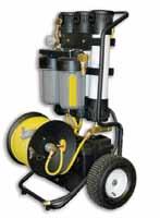 (W) x 46 in. (H) - 157 lbs. 115 volt AC, 60 Hz, 10 amp with Ground Fault Circuit interrupter. 4 gpm @ 160 psi, feed pump 166 ft. (yellow) 0 gallons Yes Eagle Power RO/DI Battery 25 in. (L) x 29 in.