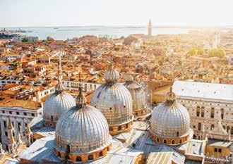 Mark s Square, which for 1,000 years was the heart of Venetian life. We also see St. Mark s Basilica and stroll through the Rialto Market.