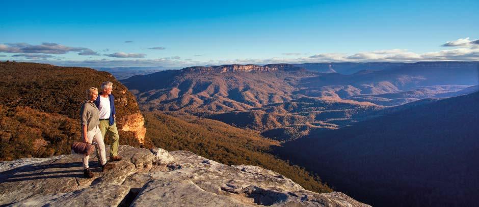 6 Blue Mountains in Style SMALL GROUP Blue Mountains (Hugh Stewart/Destination NSW) $195 adult $98 child Code: J95 Departs: Daily from 7.00am (Please confirm your pick-up location & time.