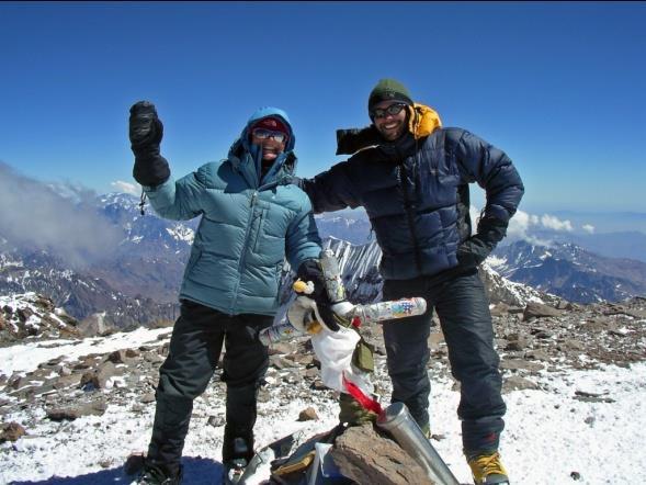 Aconcagua Leadership and Guide Training Course Cerro Aconcagua is located in the central Andes of Argentina near the border with Chile.
