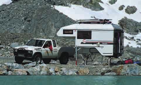 TRAIL Pickup-philosophy Pickup-philosophy There is a whole world of opportunities waiting for you with a TRAIL slide-on camper.