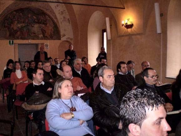 Following, a few pictures from the activities in Sicily, 11 th of March in Petralia. Hoteliers following the presentations Mrs.