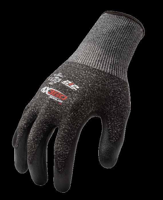 l EN Cut Level Resistance l Foam nitrile palm for enhanced grip in wet/dry conditions l HPPE shell is breathable and keeps hands cool l Elastic cuff keeps dirt and debris out of glove l Semi-porous