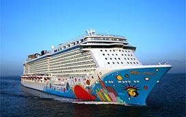 Norwegian Breakaway One of the newest in NCL s line of specialty cruise ships (launched in 2013), the Breakaway will stun you with its array of things to do and see onboard as well as its size as a