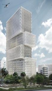 AC by Marriott Torre Américas 1500: The structure of hotel component of the