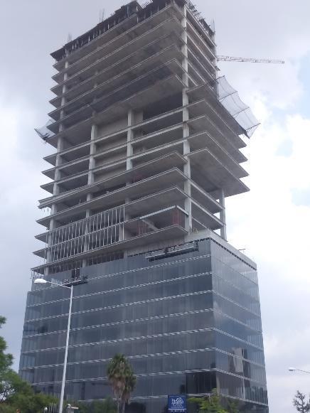 Pictures of the construction of the AC by Marriott Guadalajara hotel to date: