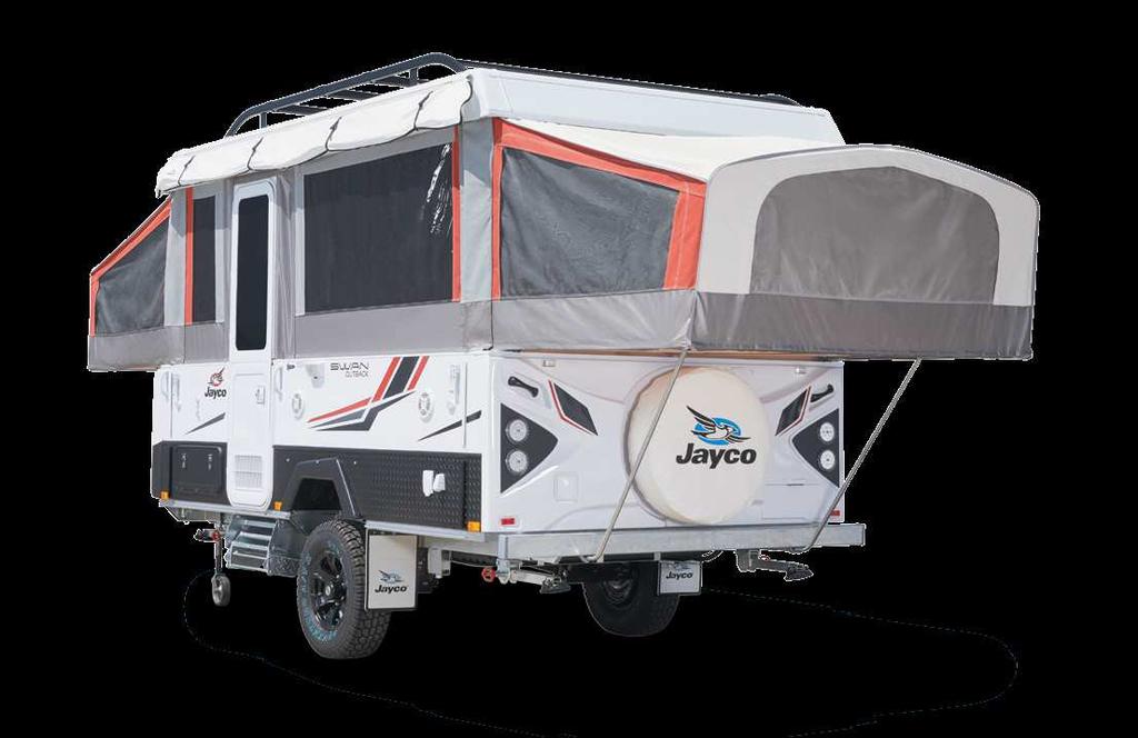 low and easy to tow Camper Trailer into a luxurious,