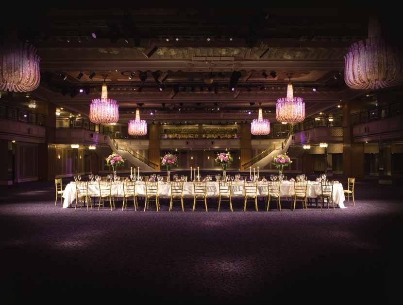 Adding sparkle to every occasion THE GREAT ROOM Beautifully elegant events For elegance, flexibility and sheer quality, Grosvenor House, A JW Marriott Hotel, is an unrivalled destination.