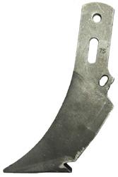 This knife does not use a weld-on tube, simply stick the tube down into the self-gripping deep hole that is cast into the knife.