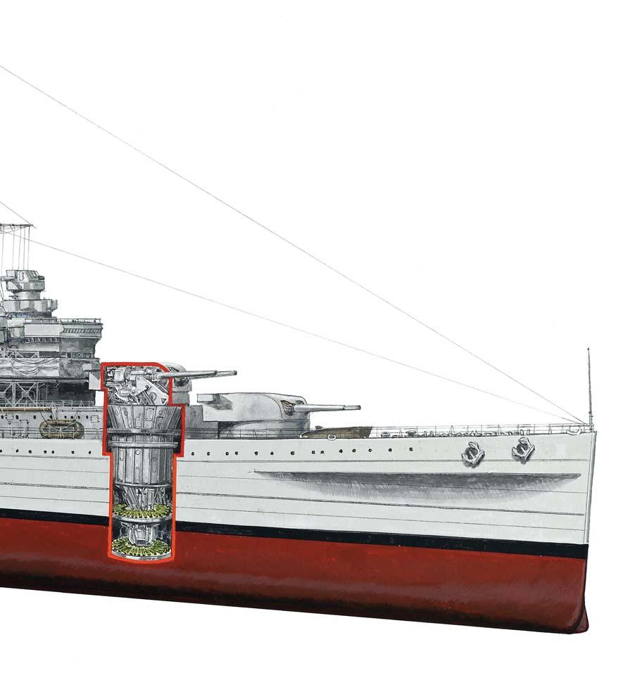 HMS Cornwall Key 5 Kent class heavy cruiser Displacement: 10,900 tons (standard) Dimensions: Length: 630ft overall Beam: 68ft 5in. Draught: 20ft 6in.
