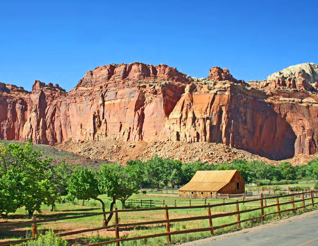Capitol Reef A less-visited area than its sister national parks in Utah, Capitol Reef enables you to get away from the crowds at these four places. CAPITOL REEF NATIONAL PARK 1.