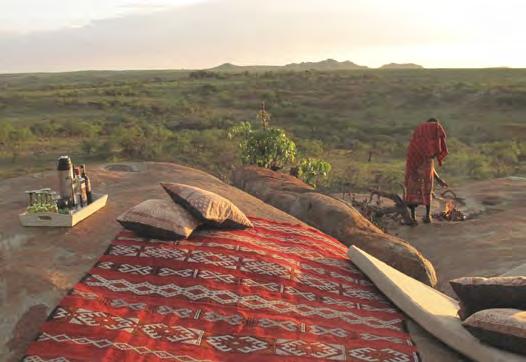 Fabulous walking and interaction with the local Masai Exclusive use of specially prepared safari vehicle with private guides, walking safaris on request, fly camping, photographic workshops and Night
