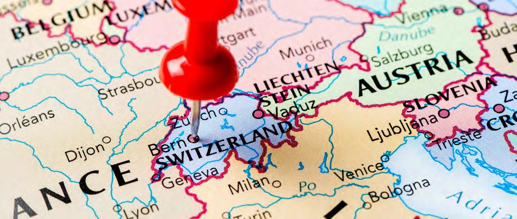The Grand Tour of Switzerland - A success story? Imagine yourself in this situation... You are attending an international conference somewhere abroad and mingle with people during a networking event.