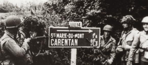 CARENTAN 1944 TOUR Lberaton of Carentan by 101 st Arborne 40 km - 13 nterest ponts Vst tme: 3 h Advsed start: Sant-Côme-du-Monts church Vrtual vst on www.carentan-crcut-44.