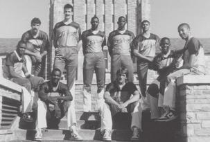 CHAMPIONSHIP TEAM 1993-94 University of Tulsa MVC Champions NCAA Sweet Sixteen Overall Record: 23-8 MVC Record: 15-3 (1st place) Front row (l-r): Alvin Pooh Williamson, Cordell Love, Gary Collier,