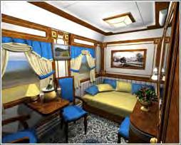 About The Golden Eagle Train Train Accommodations Three styles of accommodation are available on board the luxury Golden Eagle: Imperial Suites, Gold Class and Silver Class, each with private en