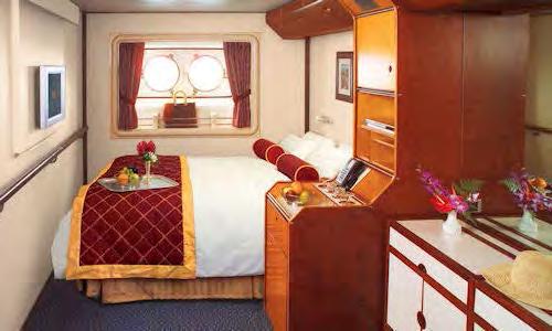 Wind Surf Standard cabin The world s largest sailing yacht, Wind Surf sails with just 310 pampered guests in 154