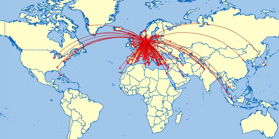 2 Enabling long-term economic growth 2.1 Connectivity and the cost of air transport services The air transport network has been called the Real World Wide Web 6. Chart 2.