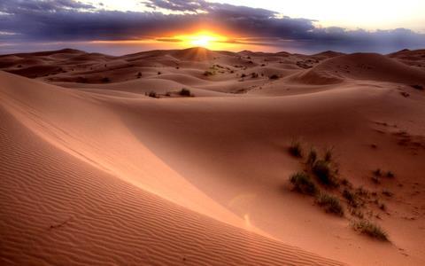 Day 6- Friday : MERZOUGA - Erfoud -Ouarzazate ( 350 Kms ) To see the dunes at Merzouga, no one ever regretted getting up at