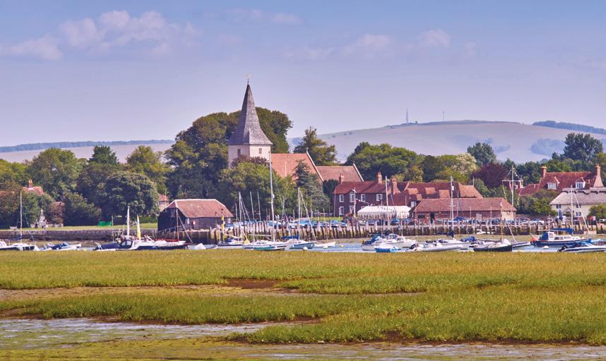 Stunning Location The Millstream Hotel is located in the heart of Bosham; a beautiful village steeped in history on the shores of Chichester Harbour.