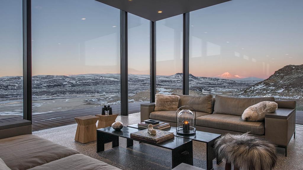 A true natural pearl The ultimate Icelandic take on modernist luxury, Fish Creek, set on 200 hectares of unspoiled countryside surrounded by mountains and
