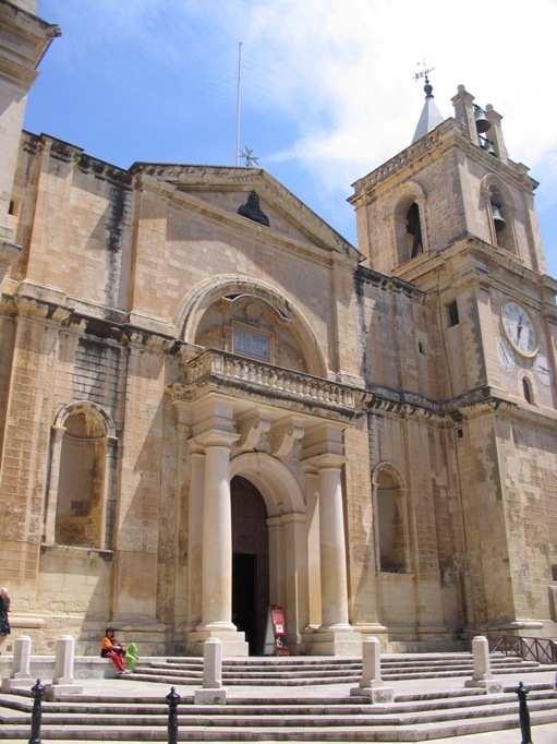 It was during the British rule that this church became the Co- Cathedral of Malta. (a) Who did the plan of the Church of St. John?