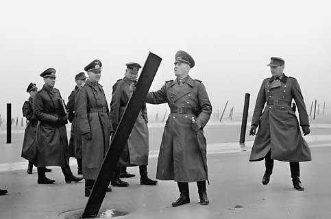 Rommel Returns to Germany Ill Health Worn Out