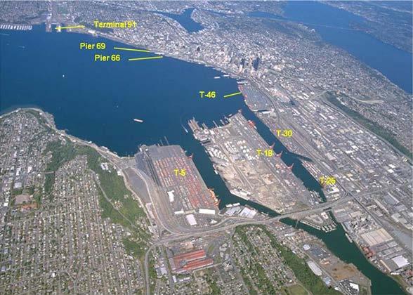 Introduction to Port of Seattle Lines of business Cruise Fishing & Commercial Operations Recreational Marinas Real