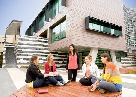 At La Trobe you can access a range of facilities and services, including student support, library facilities, fitness centres, cafés and retail outlets.