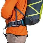 INTEGRATED FLAPJACKET CLOSURE SYSTEM When your pack is being used without the removable top pocket, the FlapJacket lid deploys to provide main compartment protection from the elements and top-down