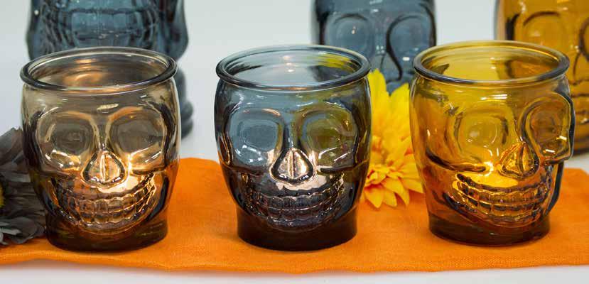 SKULL Drinking Tumbler with Lid 450cl