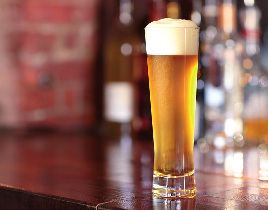 Libbey provides the largest assortment of beer glasses to the foodservice industry. So you can give your entire beer offering unique presentations whether craft brews or classic favorites.