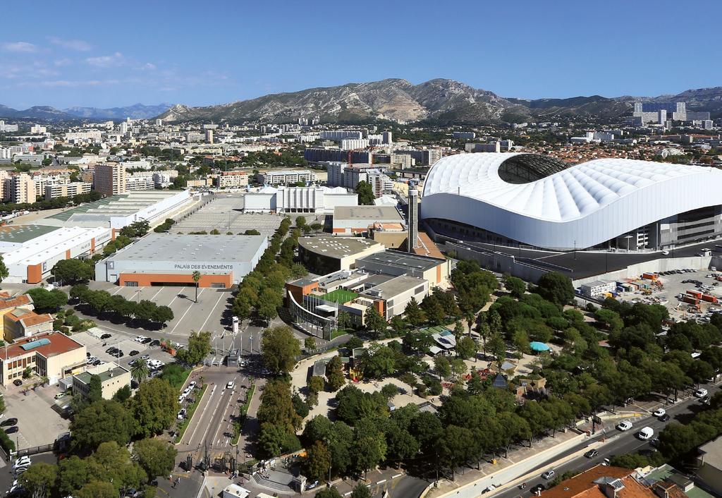 Here, at the heart of Marseille, Parc Chanot is one of the rare sites to host 3 venues: Convention Centre, Palais des Arts and Exhibition Halls.