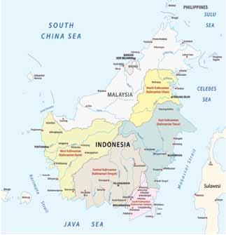 BORNEO H Rugged Borneo is the 3rd largest island in the world; known for its beaches and its ancient biodiverse rainforest.