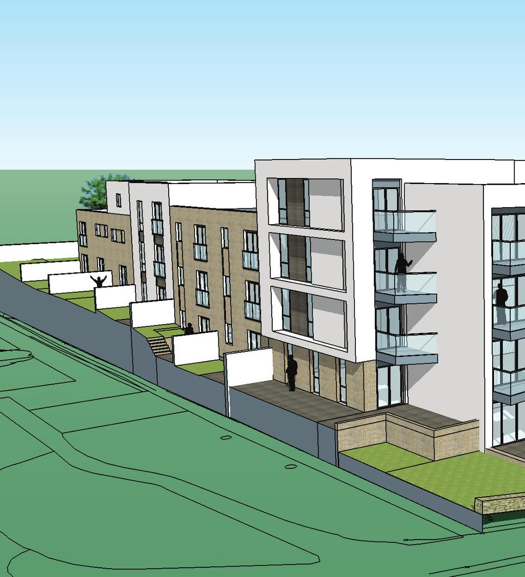 PLANNING Planning consent has been obtained to demolish the existing building and develop 33 retirement apartments under reference PA15/00545 and plans are