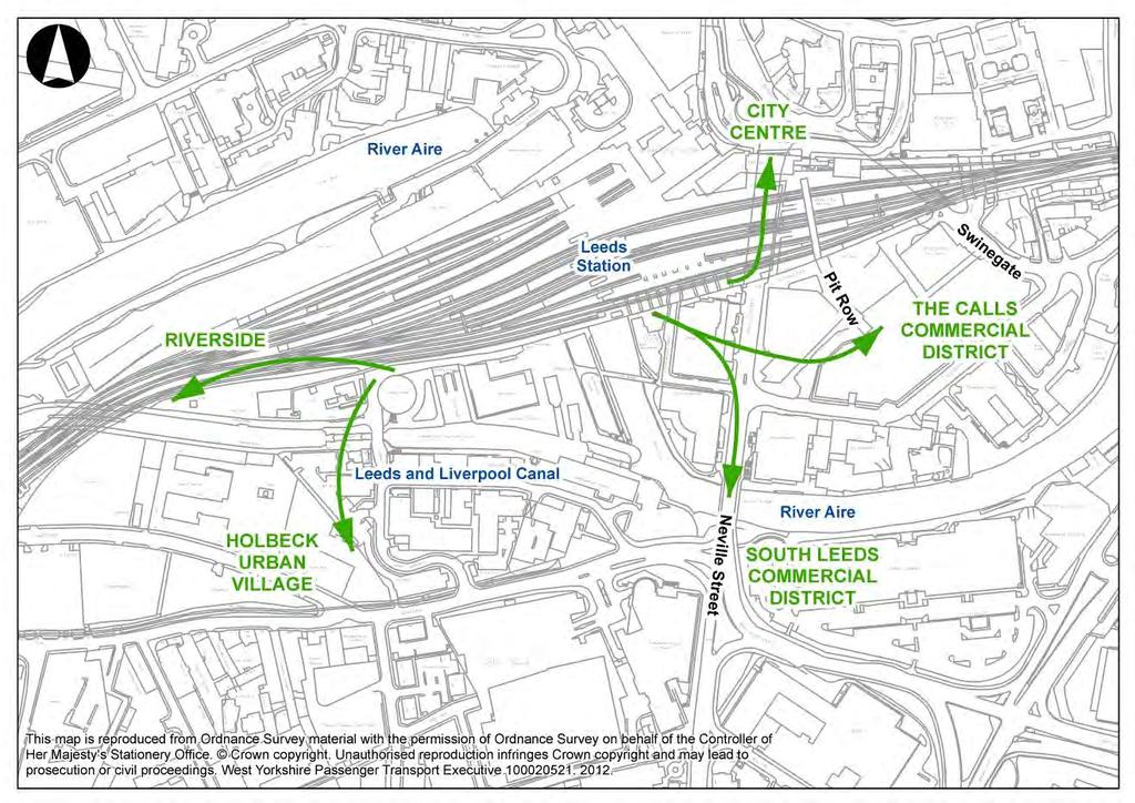 The Leeds Railway Station (Southern Entrance) Order Traffic, Access & Urban Realm It can therefore be seen that the proposed user hierarchy is appropriate for Little Neville Street but it should be
