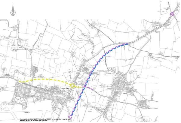 SECTION 5 OPTION GENERATION Yellow route Lulsgate Bottom by pass and roundabout Blue route Potter s Hill by pass Purple route by pass with junction improvements on A38 and rationalisation of existing