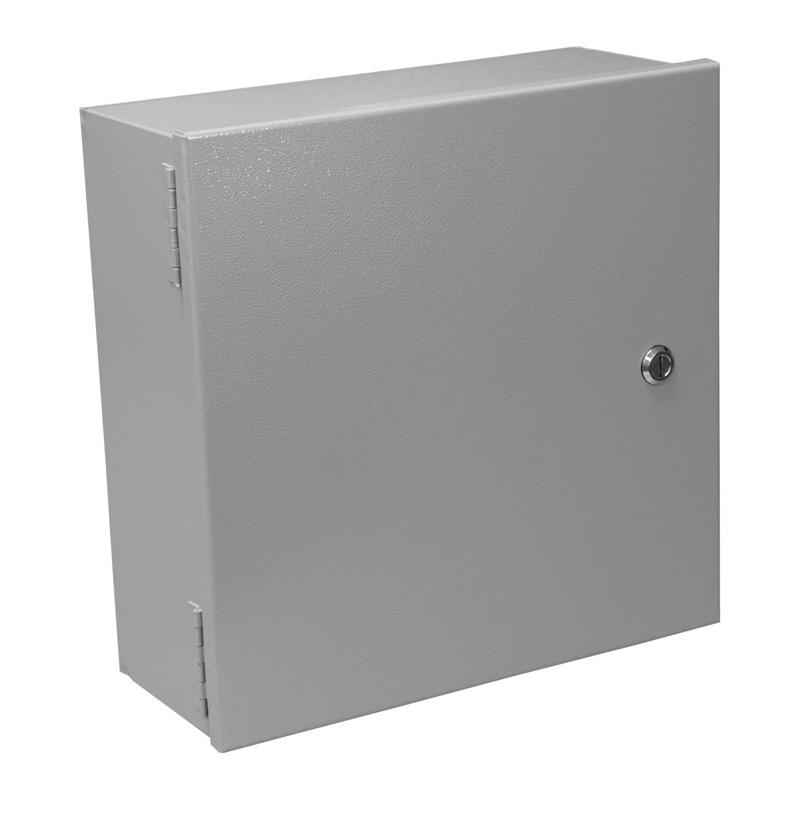 TYPE 1 PAINTED HINGED ENCLOSURES Construction: C & I Enclosures Type 1 Painted Hinged Enclosures are fabricated in accordance with U.L. specifications from code gauge steel.