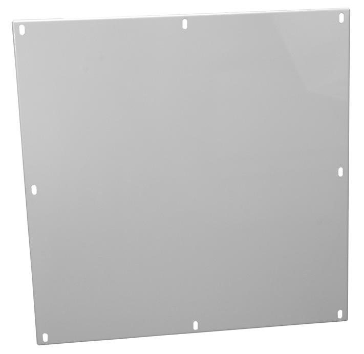 PANELS FOR TYPE 3R, 4, 4X AND 12 ENCLOSURES Panel Size H x W 4.88 x 2.88 4.88 x 4.88 6.88 x 4.88 6.88 x 6.88 8.88 x 6.88 8.88 x 8.88 10.88 x 4.88 10.88 x 8.88 10.88 x 10.88 12.88 x 10.88 14.88 x 12.