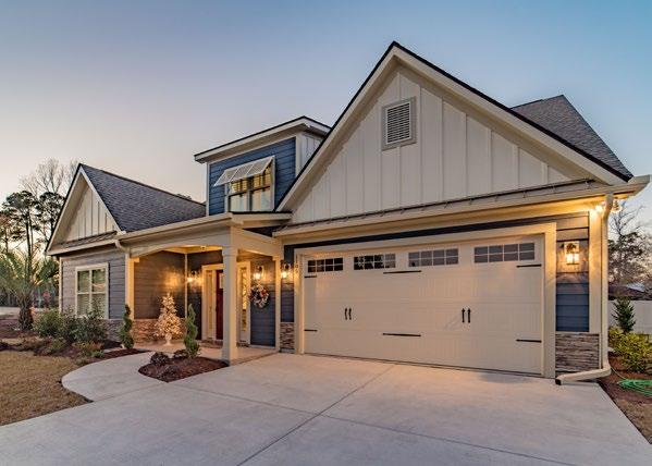 Each distinctive home is designed with low maintenance James Hardie siding with stone and brick accents, wide plank floors,
